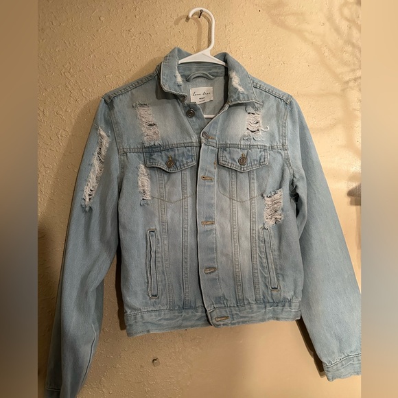 Denim Ripped Jacket - Picture 1 of 4